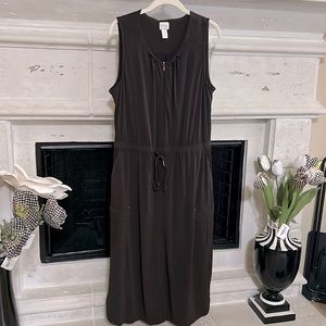 Chico’s knit sleeveless maxi dress